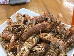 椒盐濑尿虾-明记海鲜大排档(巽寮湾店)