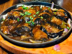 铁板秘制茄子-阿娘家·原生态农家菜(国顺东路店)