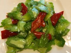清炒苦瓜-北平味道.京味菜.烤鸭(梨园店)