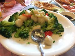 绿蔬鲜带子-申粤轩酒楼·三十年粤菜经典(丁香花园店)