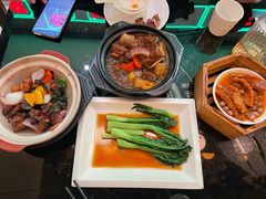 白灼广东芥蓝-玉兰苑一等茶餐厅