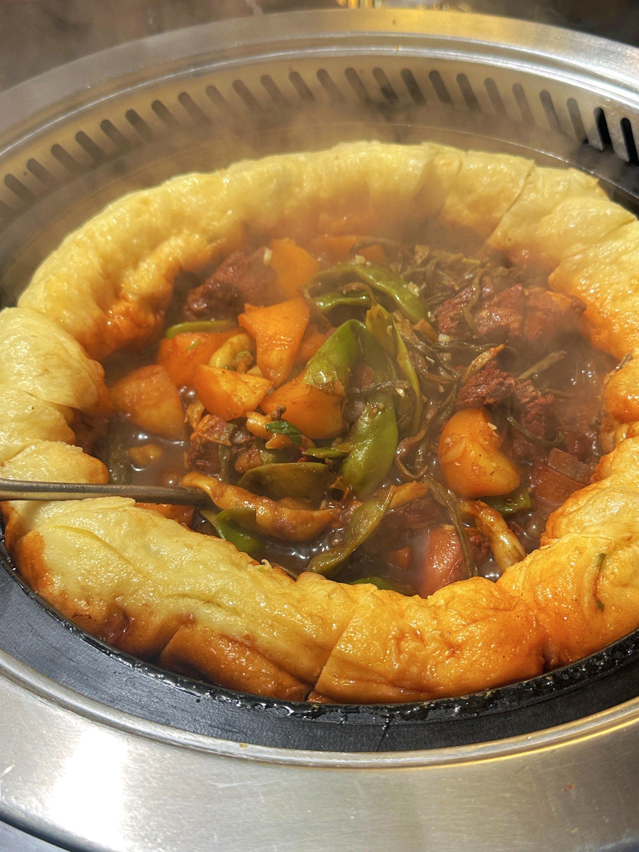 西安交大.总是在排队的!灶座小锅烀饼!