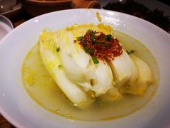 干贝娃娃菜-杭百味·大众精选杭帮菜(西湖音乐喷泉店)