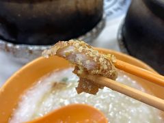 -长城砂煲田鸡粥