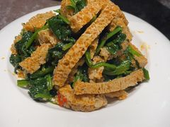 菠菜拌面筋-贯贯吉·清真餐厅(浙江中路店)