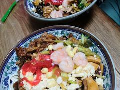 特色海鲜打卤面-大姨捞面(新安花园店)