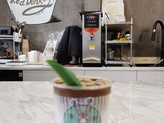 -red donkey coffee