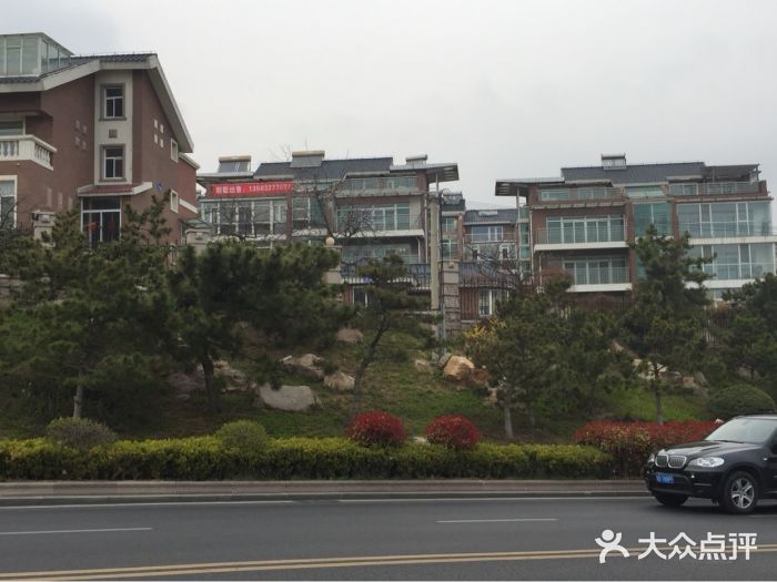 燕儿岛山公园马路图片