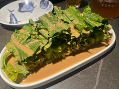 麻汁油麦菜-前海沿·青岛菜(大拇指广场石老人店)