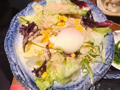 温泉蛋蟹柳沙拉-魔丼屋(日月光店)