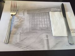 餐具摆设-安德鲁饼店(总店)
