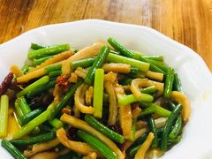 毛肚炒蒜苔-龙虾故事(安置房小区店)