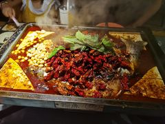 -探鱼·鲜青椒爽麻烤鱼(广州花都来又来店)