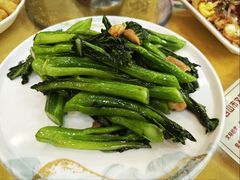 祖师爷生炒菜心-台山美食一绝阿四台山黄鳝饭(阿四创作店)