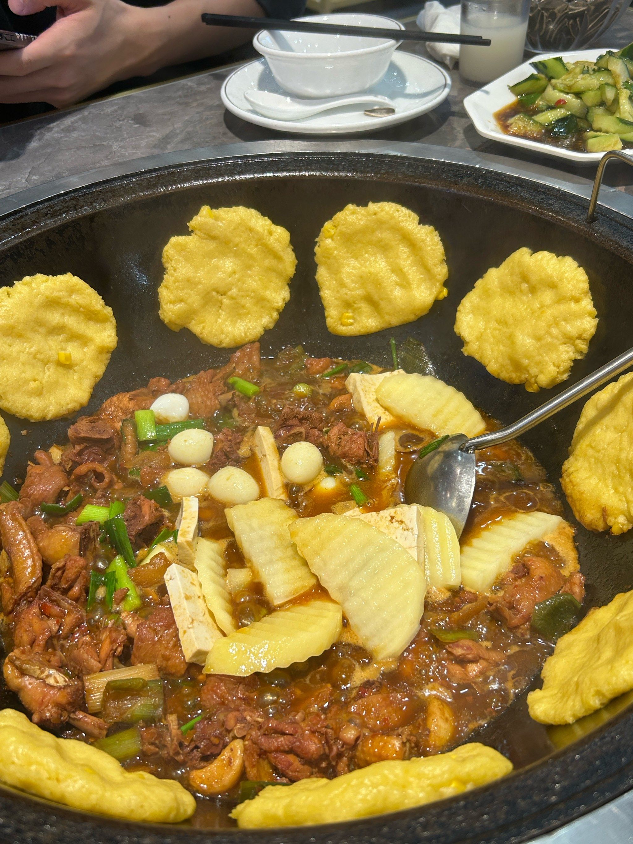 很棒,好吃呢#铁锅炖鸡 #地锅鸡