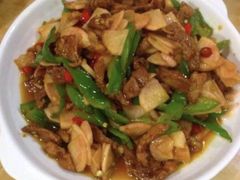 酸萝卜肉片饭-湘楚情土菜馆(下沙店)