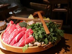 牛肉寿喜锅-Hatsune隐泉日式料理(SKP店)