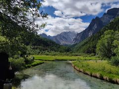 -稻城亚丁景区-冲古草甸