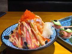 火炙双拼盖饭-东岸料理·寿司·刺身