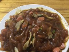 火腿肠炒酿皮-何记酿皮店(西流湾店)