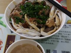 煲谂粉肠e鱼杂沙虫捞河粉-荔林食店(西华路店)