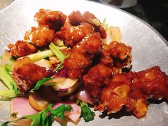 蒜香蜜汁排骨-绿茶餐厅(同成街华联店)