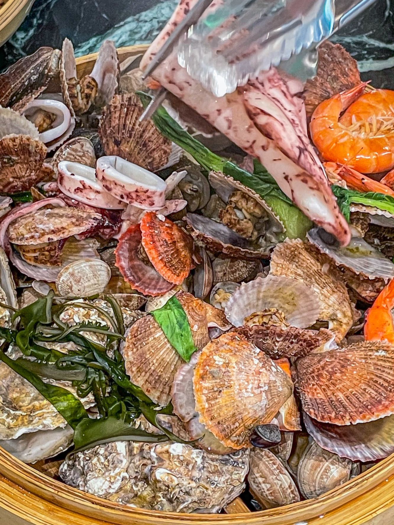 巨巨巨好吃的蒸汽海鲜自助,好吃到跺脚!