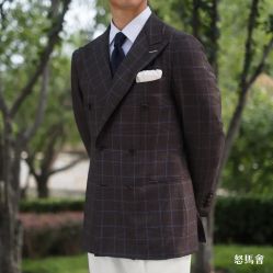 -怒马会 全麻衬西装高级定制