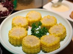 潮汕甜玉米-左庭右院鲜牛肉火锅(环球港店)