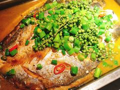 -探鱼·鲜青椒爽麻烤鱼(中山大信新都汇店)