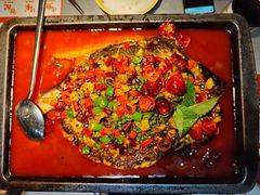 -探鱼·鲜青椒爽麻烤鱼(天一广场店)