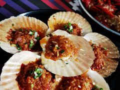 蒜蓉烤扇贝-一棠龙虾•王牌虾球(光谷天地店)