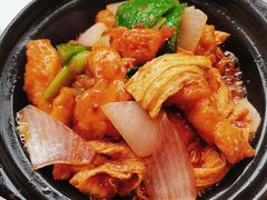 红烧支竹斑腩饭-新世界餐厅(万达店)