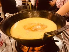 -鲜入围煮花胶鸡海鲜火锅