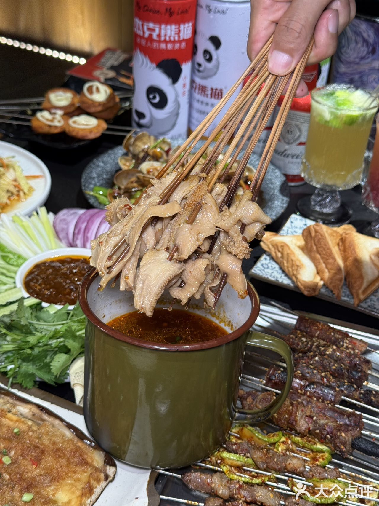 烤串配啤酒，这才叫周末