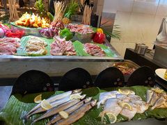 自助取餐区-舟山希尔顿酒店·開自助餐厅