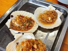 蒜蓉焗扇贝（熟蒜）3个-炒豆合作社(东四总店)