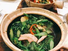 虾酱啫芥兰-勝記酒家·37年老字号·经典粤菜(荔枝公园店)