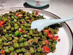 揽菜肉沫四季豆-雲蜀龙阁·金牌水煮鱼(方庄店)