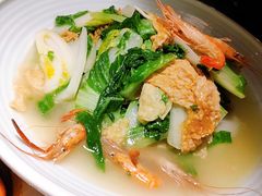 邬山腐皮杭白菜-老头儿油爆虾·三潭印月