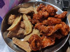 韩式炸鸡-MI WU FACTORY米屋美食工厂餐厅(绿地店)