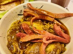 咖喱鸡翼火腿捞面-百乐门粉面店(二龙喉分店)