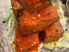 火山豆腐-白仁仔· 活烤海鲜 宵夜(豫园店)