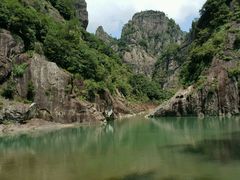 -楠溪江石桅岩