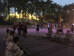 -澜沧江湄公河之夜歌舞篝火晚会