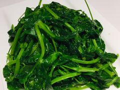 清炒豌豆尖-渝信川菜(工体店)