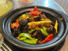 野山笋炖牛腩-呼吸森林·生态农庄农家乐私房菜