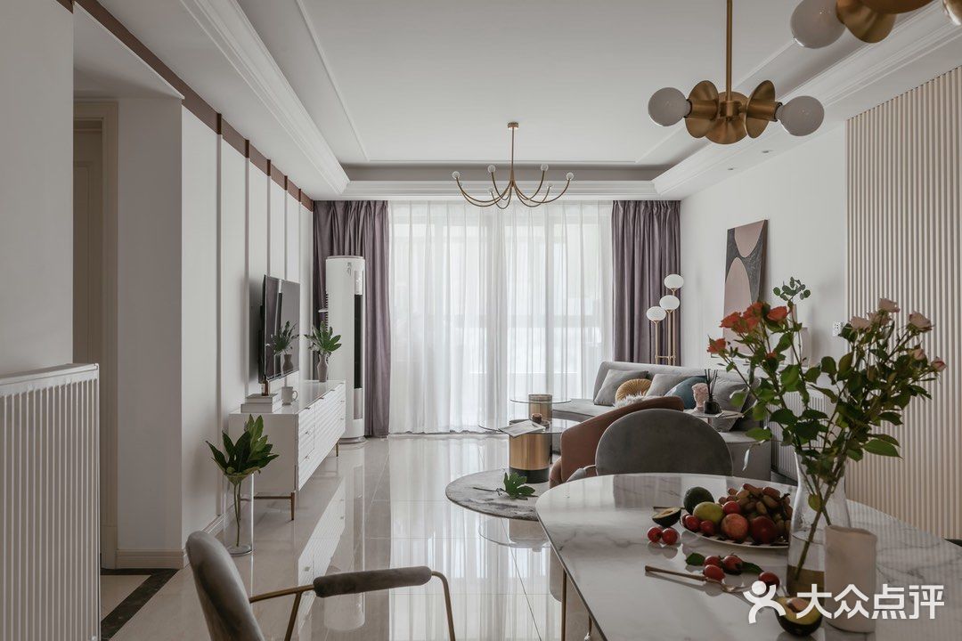 112平精装房变形记“法式现代的小时光”