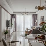 112平精装房变形记“法式现代的小时光”