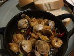 橄榄油煎辣椒虾仁-IL Forno 意坊·意大利餐厅(温州万象城店)